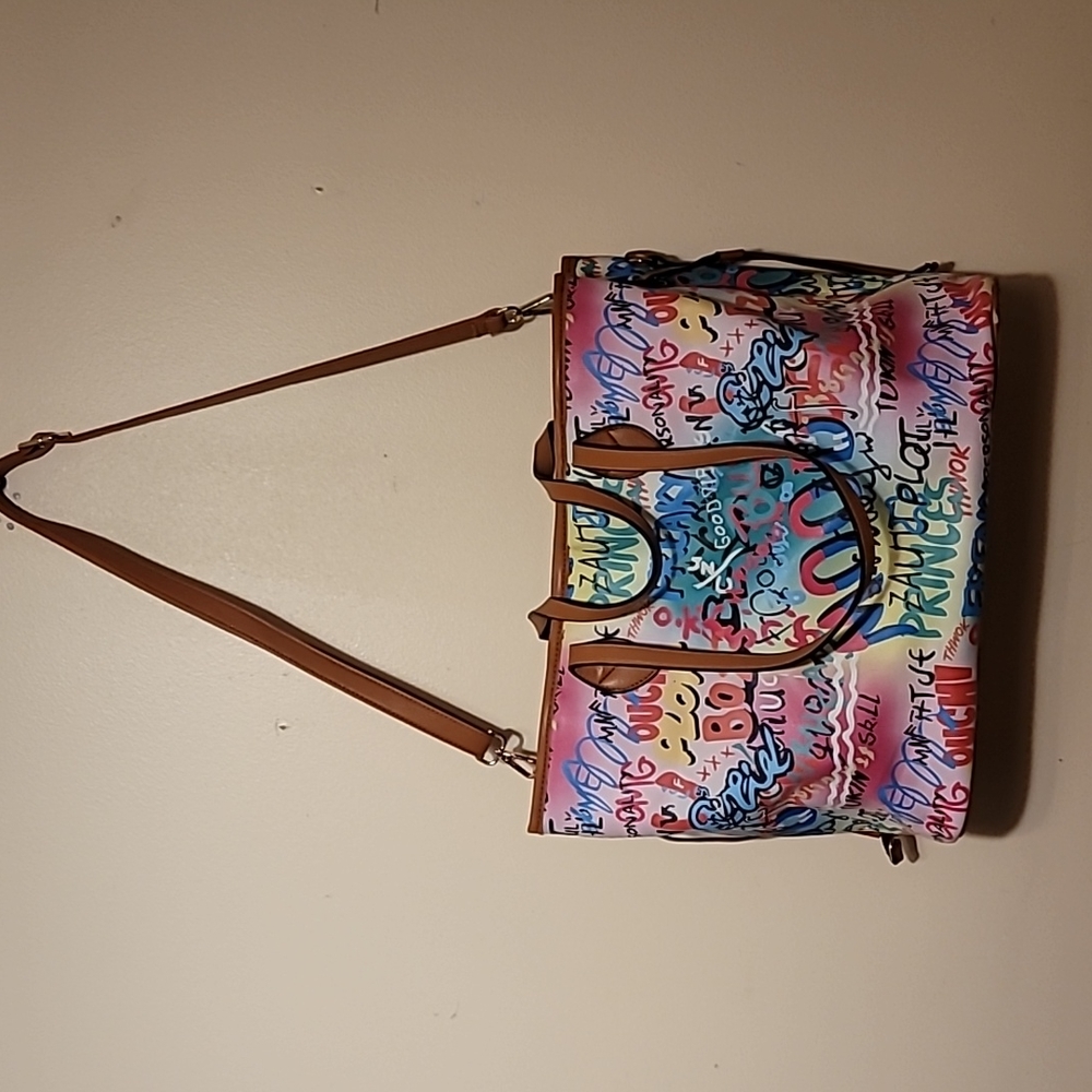 EUC Huge Graffiti Purse
